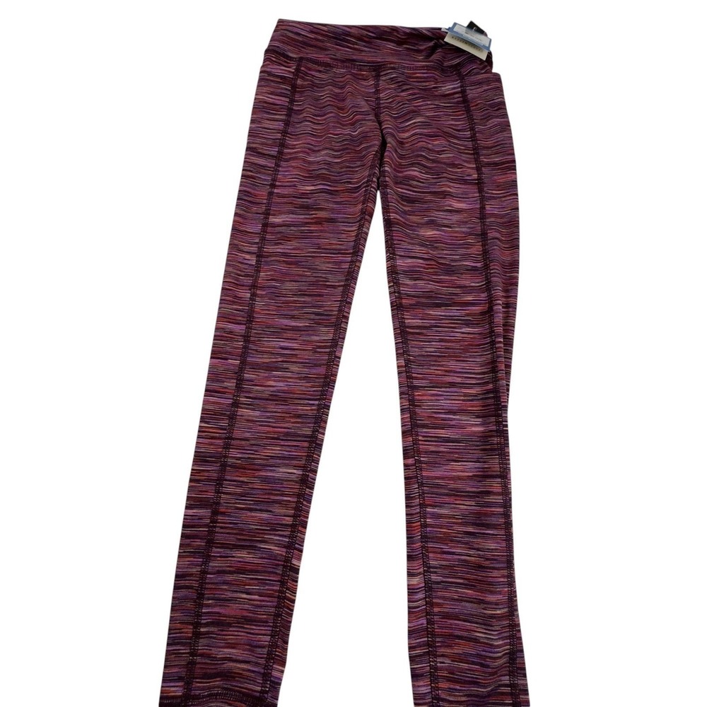 DSG Womens Small Burgundy/Space Dye High Rise Momentum Leggings X-Large MSRP $25
